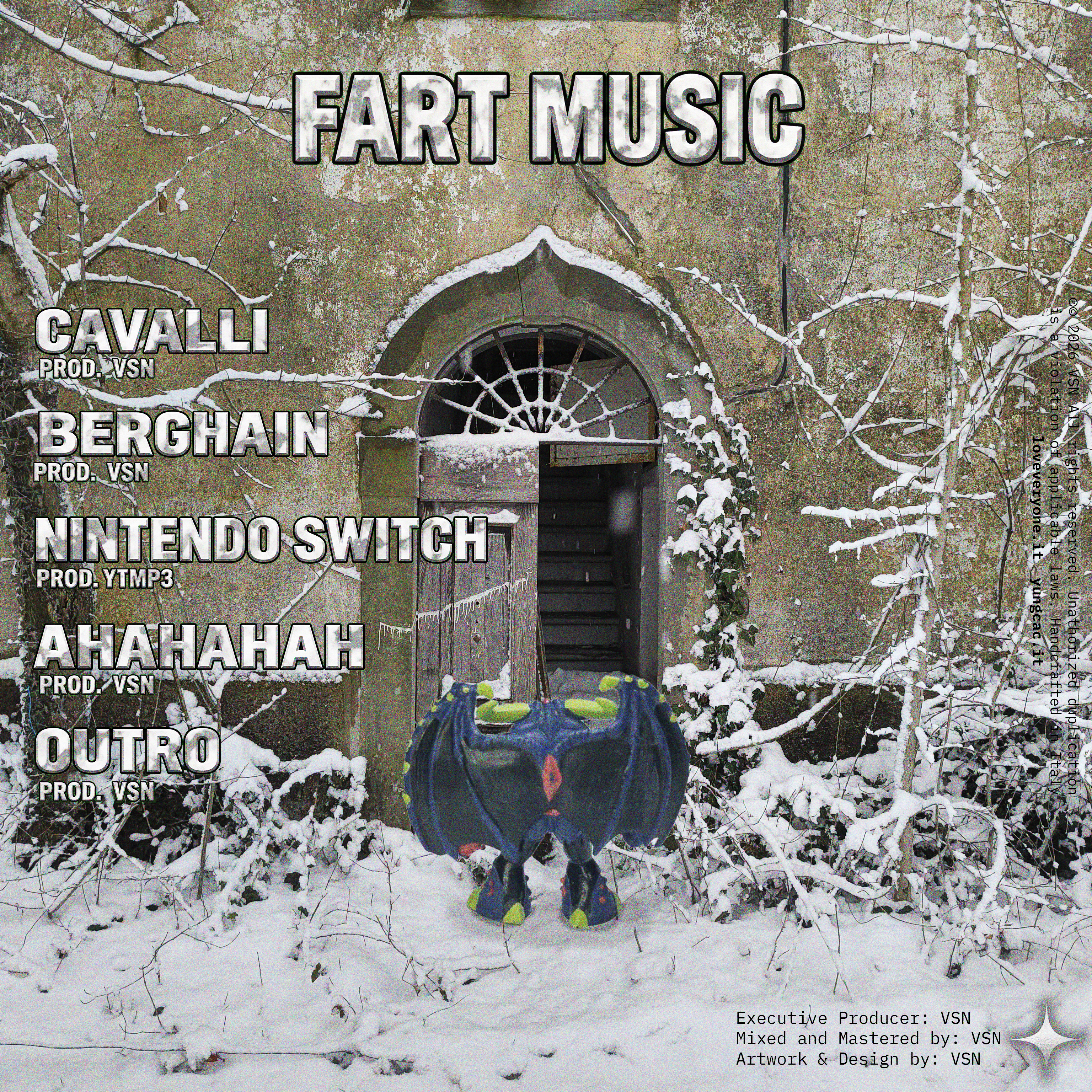 Back cover FART MUSIC